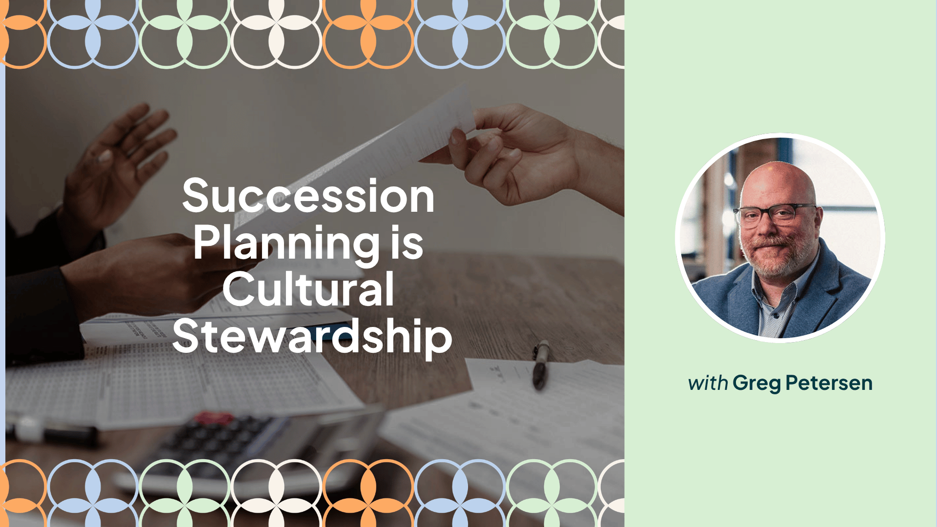 Nonprofit Succession Planning: Is Your Organization Really Ready? with Greg Petersen