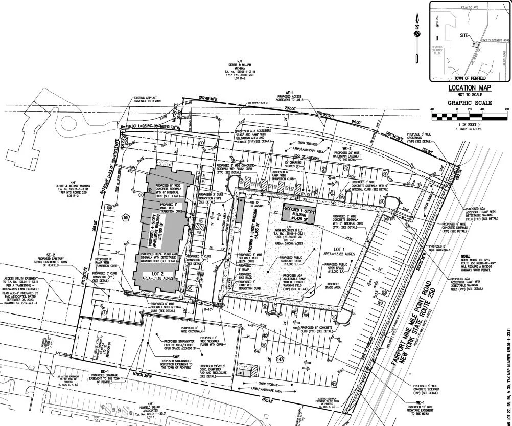 Town of Penfield Will Hold Hearings on Two New Development Proposals