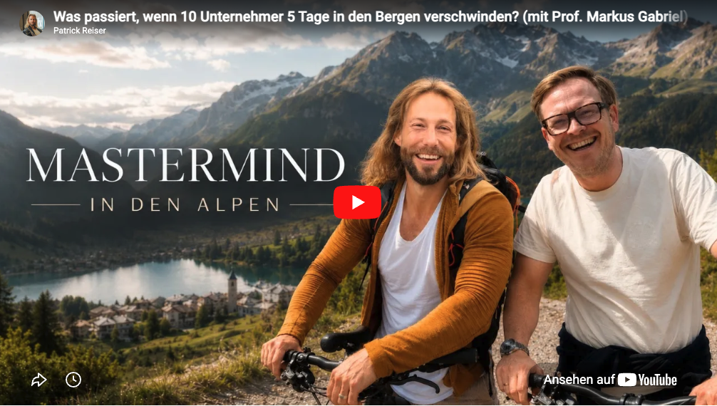 Professor Markus Gabriel in Sils Maria im Engadin