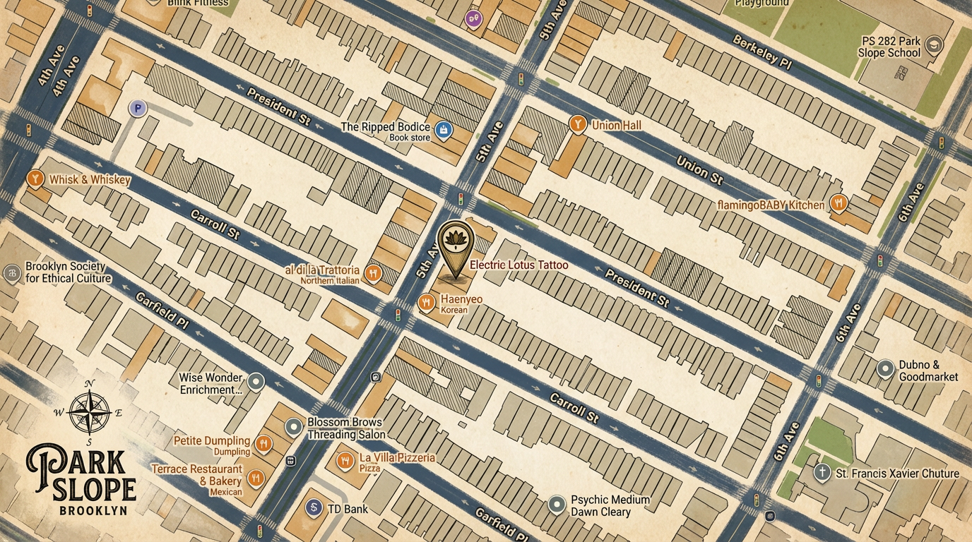 Park Slope Neighborhood Tattoo Guide