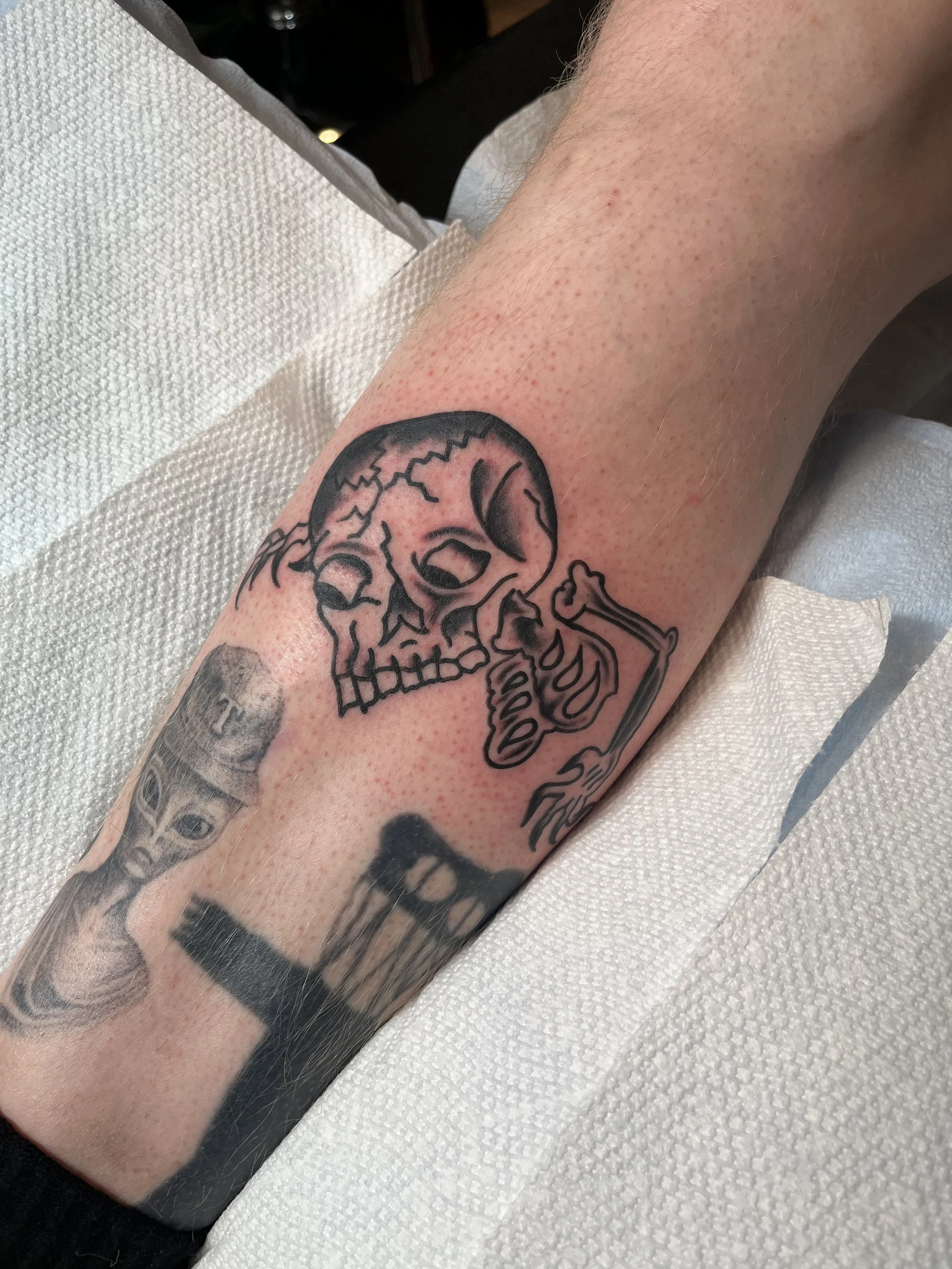 Julius-Forte-Tattoo-Portfolio-Brooklyn-Skull-And-Skeleton-Hand-Forearm-Tattoo.jpg