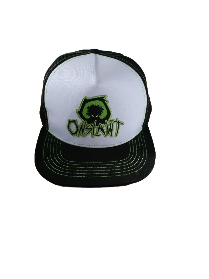 Onslawt Keep Truckin' Hat front.png