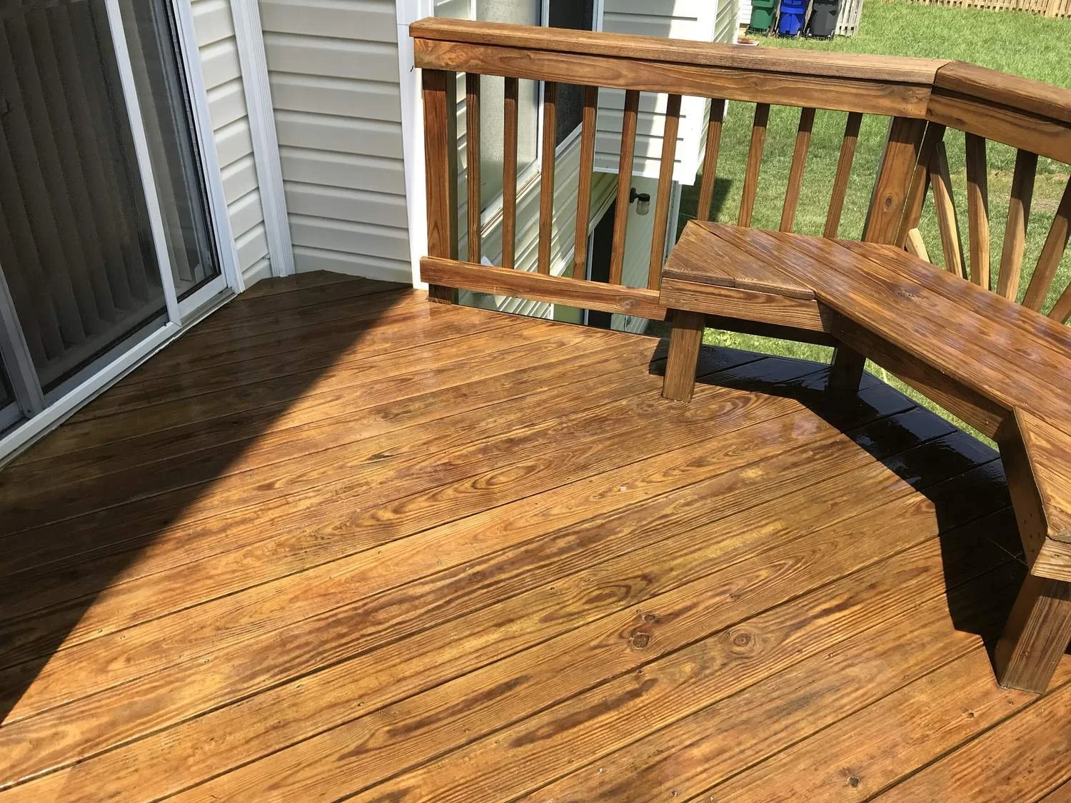 Wood Deck Soft Wash After 02