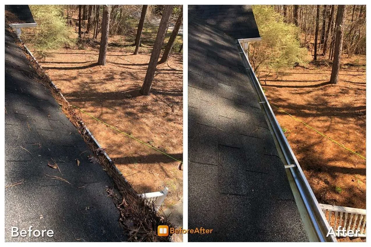 Gutter cleaning Krome Ave 01 
