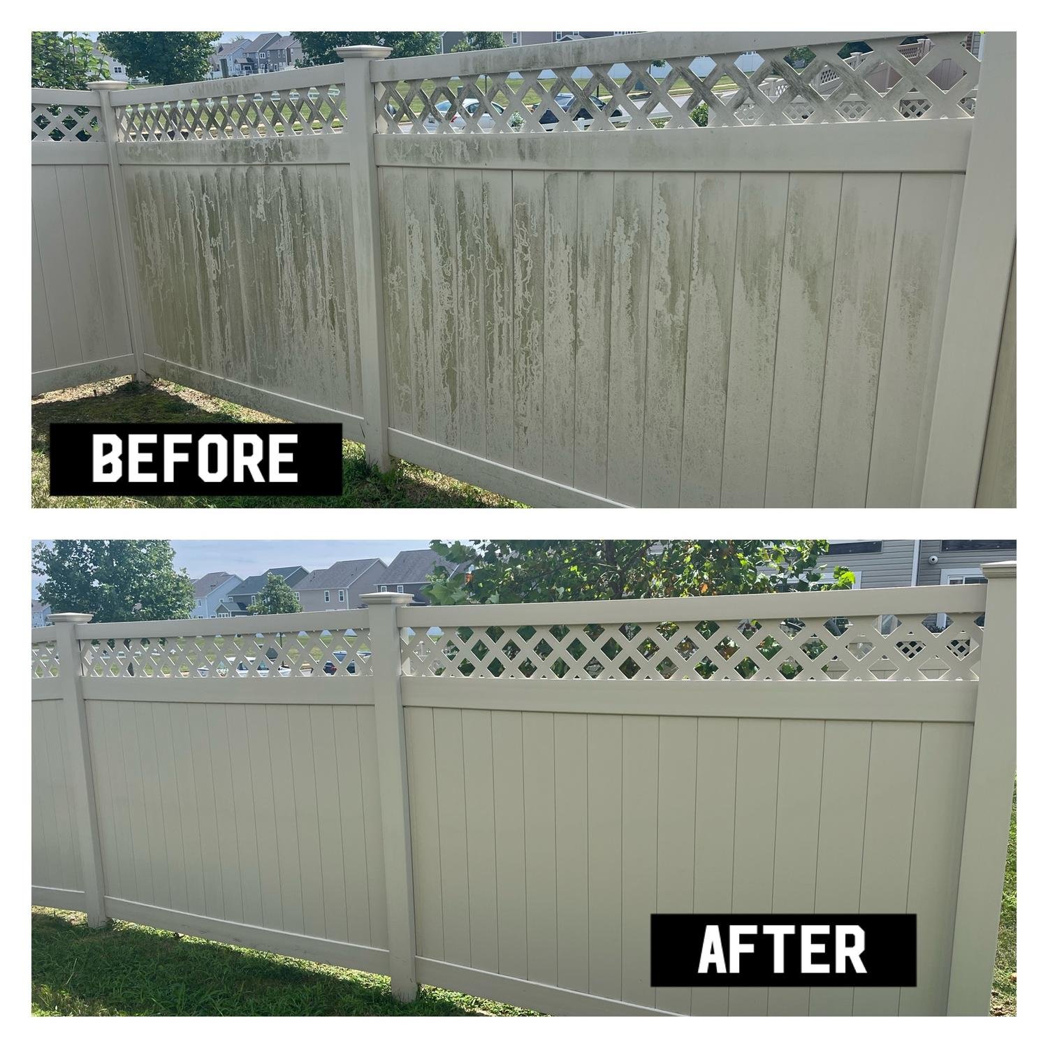 Fence Soft Wash