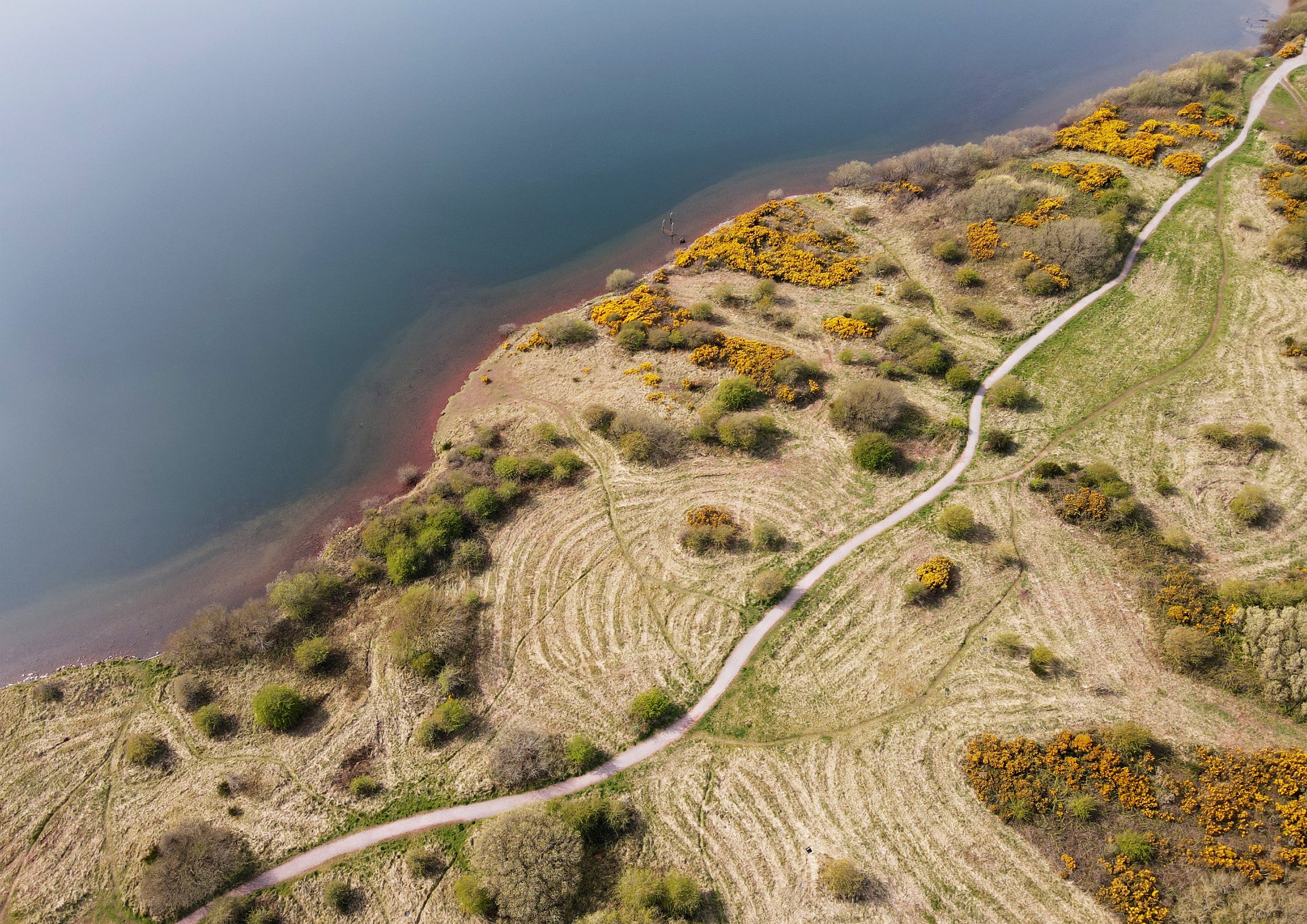 A Birds Eye view of Hodbarrow, Millom.