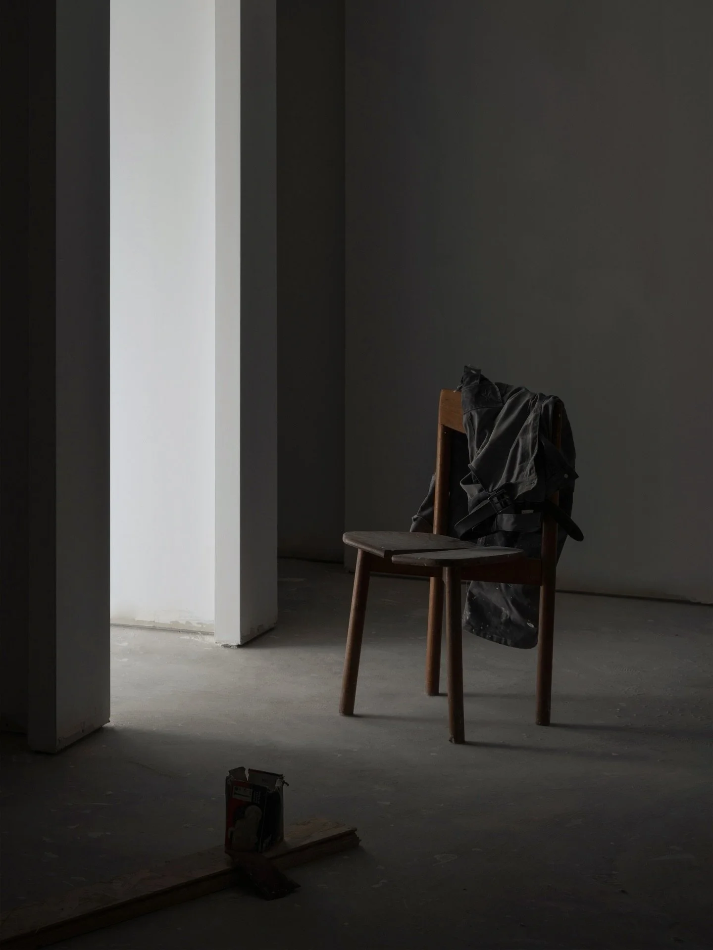 A silent moment in the middle of a noisy construction site, with @studioyze