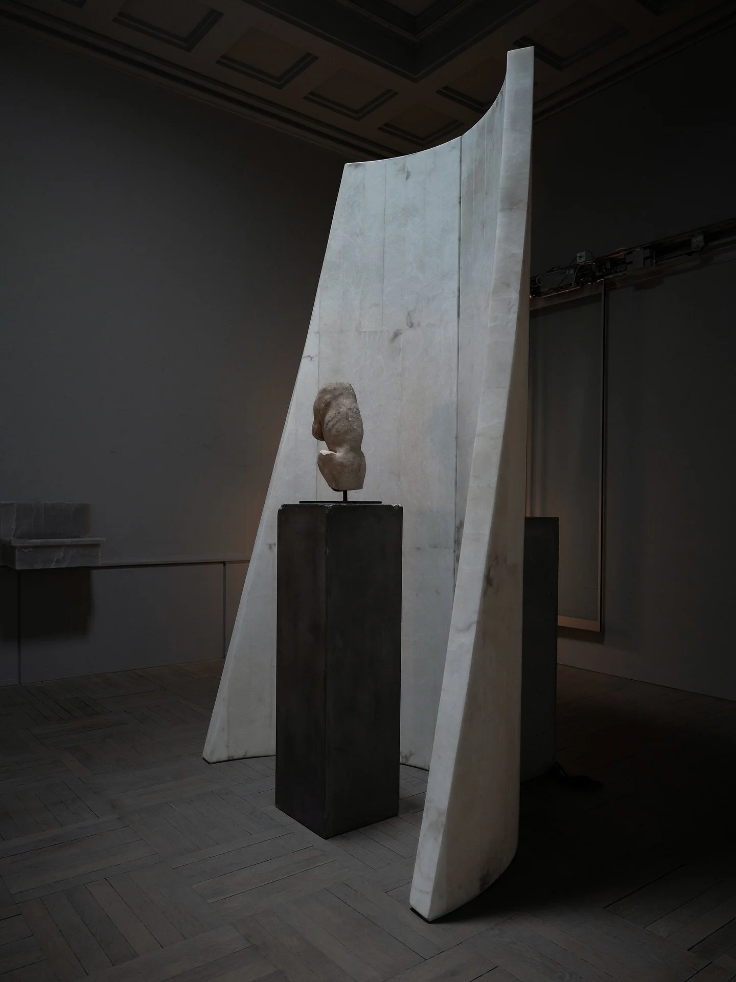 Photos from the STAGING&nbsp;exhibition by @lalamichmich at @studioolivergustav 🩶🩶