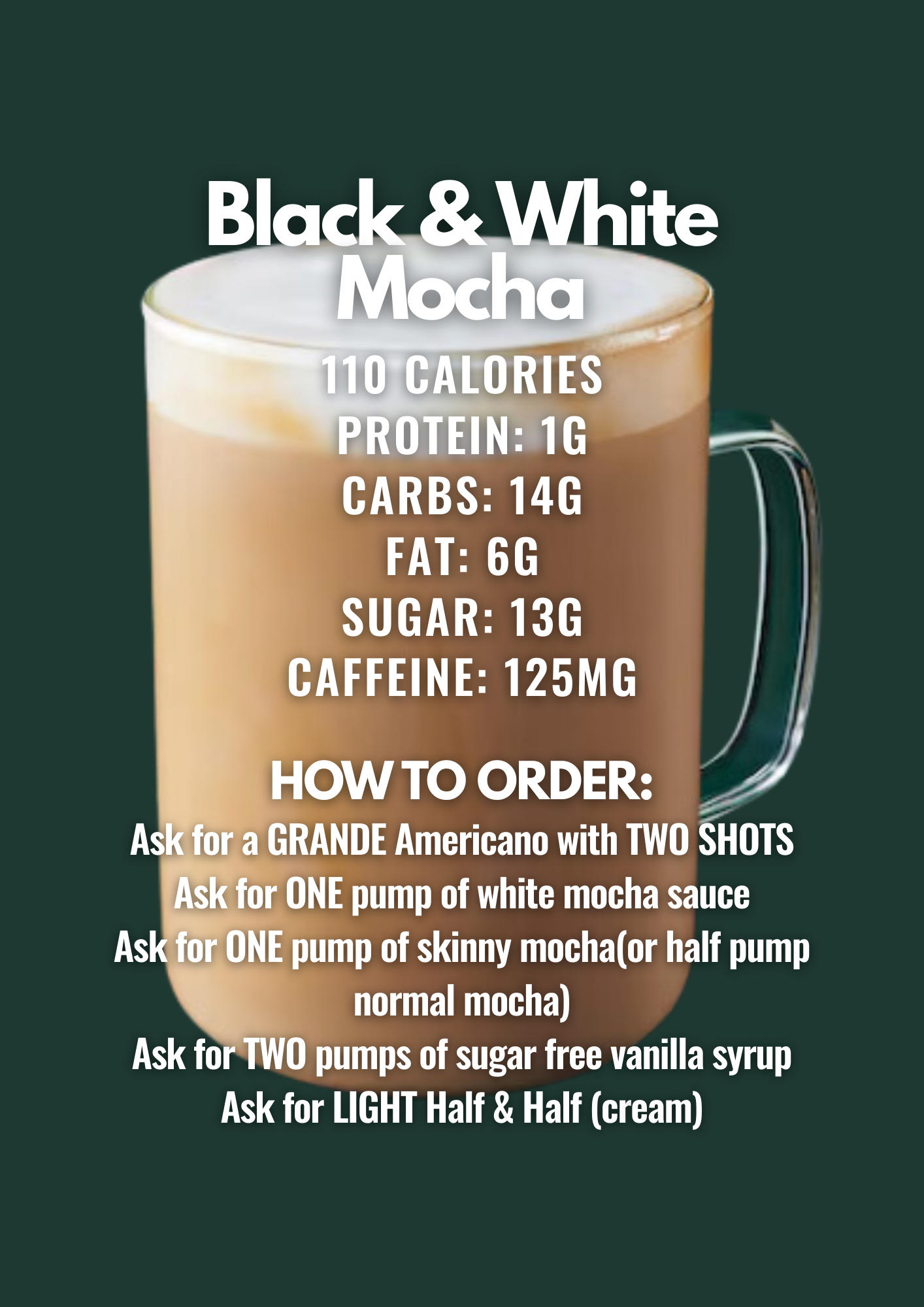 Black &amp; White Mocha