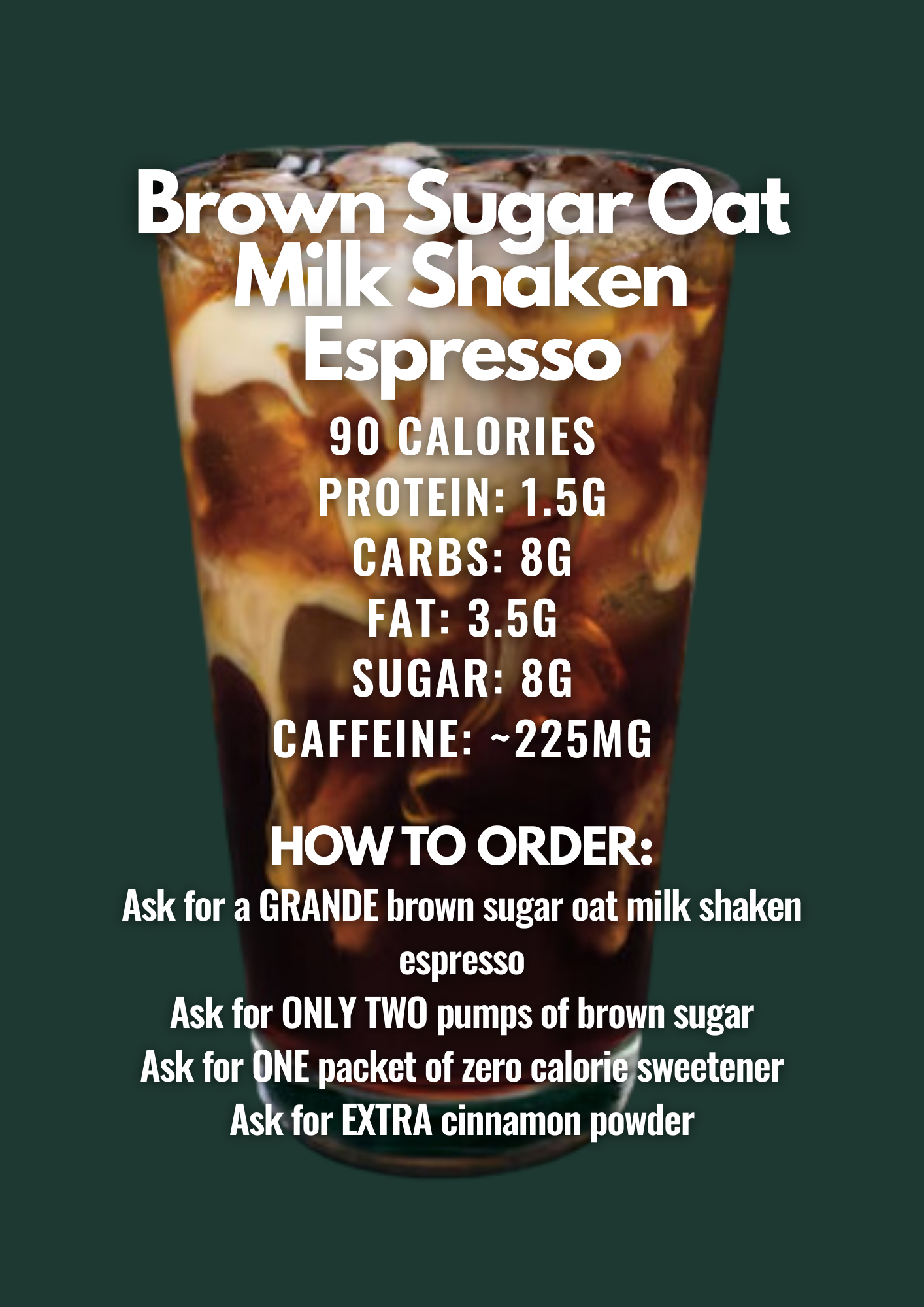Brown Sugar Oat Milk Shaken Espresso