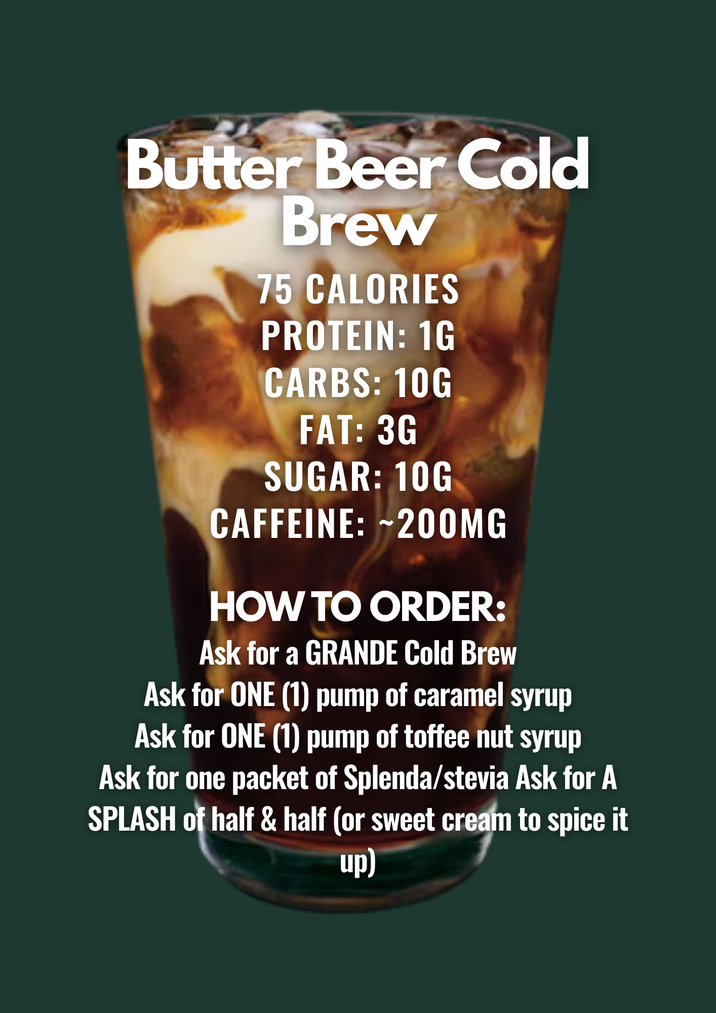 Butter Beer Cold Brew