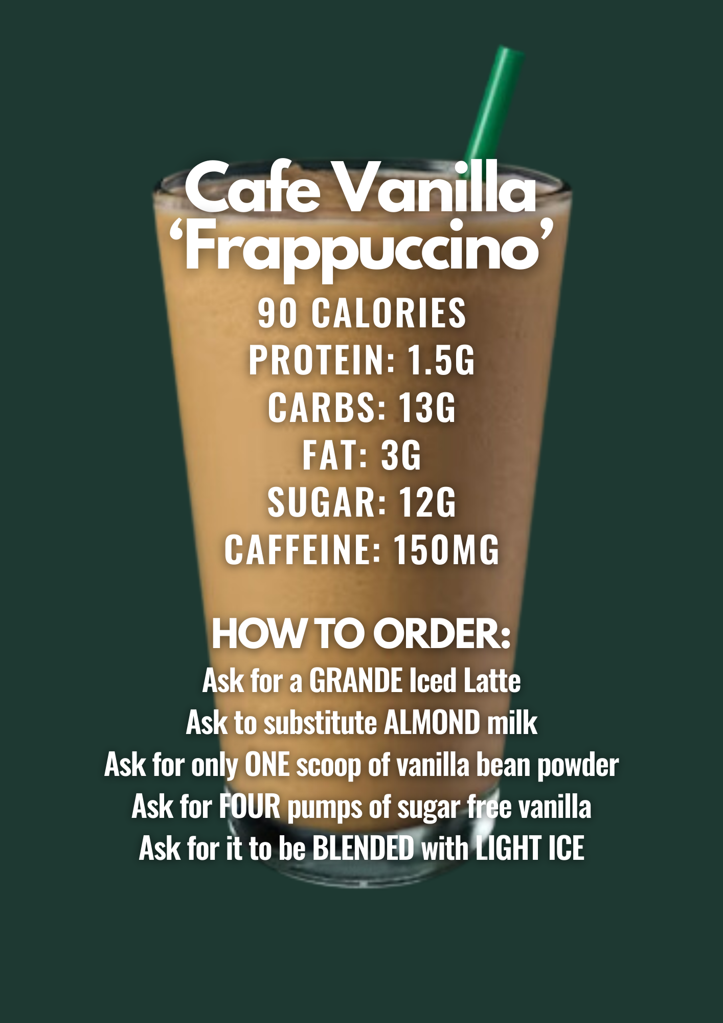 Cafe Vanilla ‘Frappuccino’