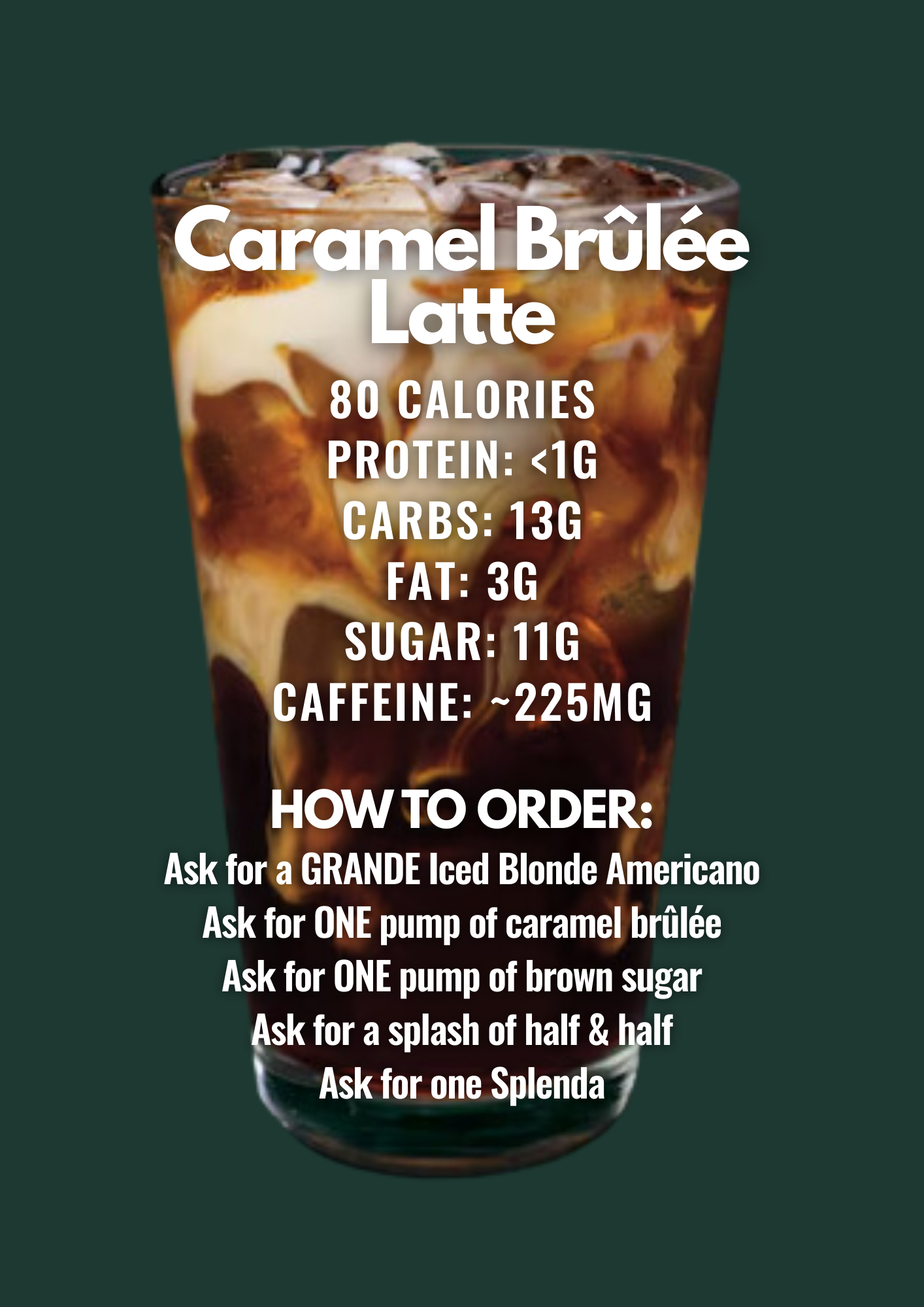 Caramel Brûlée Latte