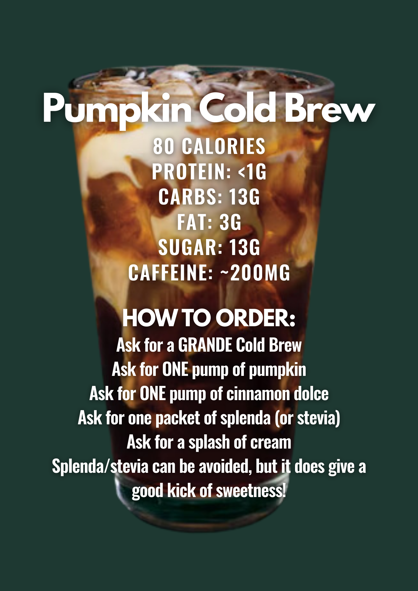 Pumpkin Cold Brew