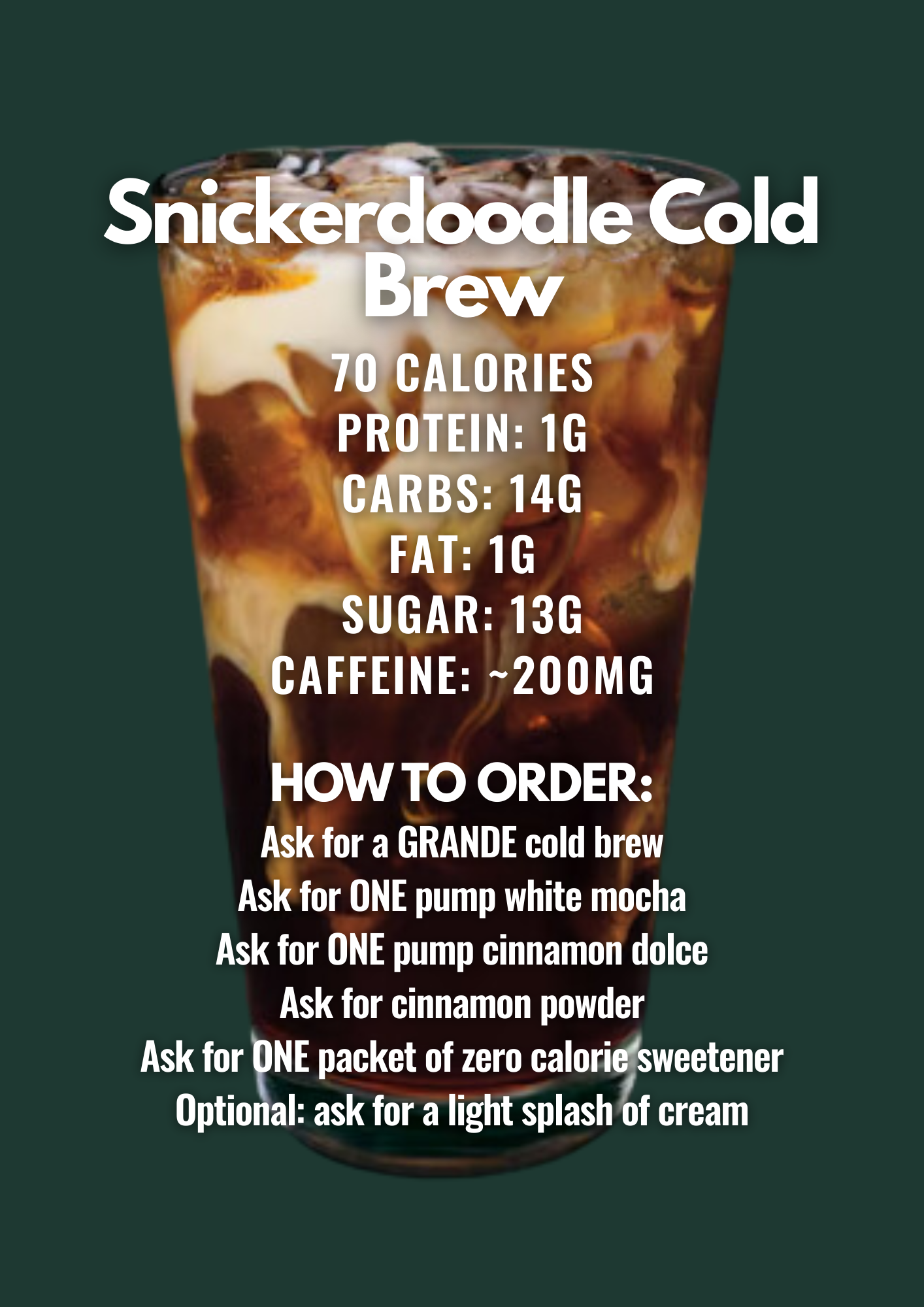 Snickerdoodle Cold Brew