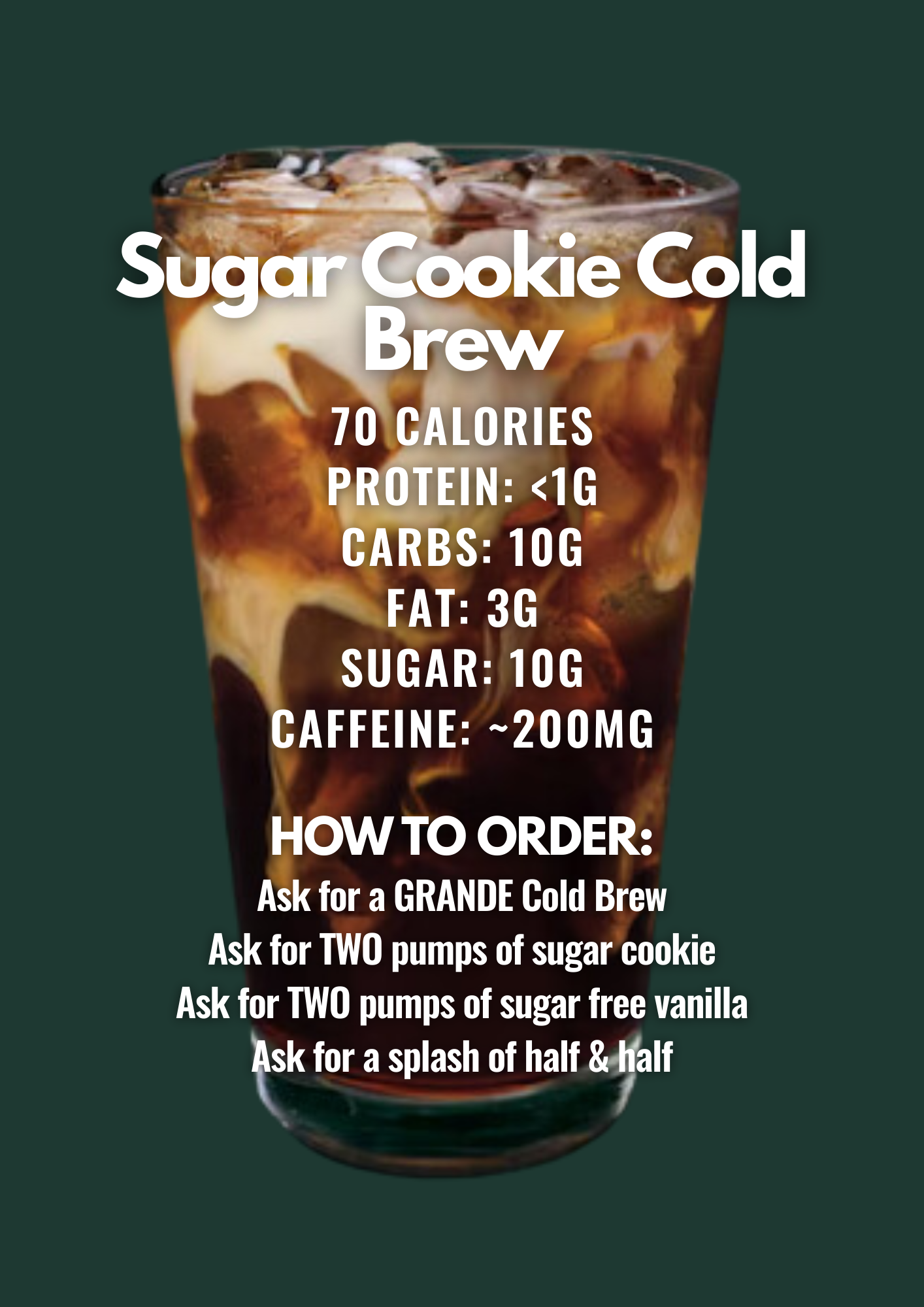 Sugar Cookie Cold Brew