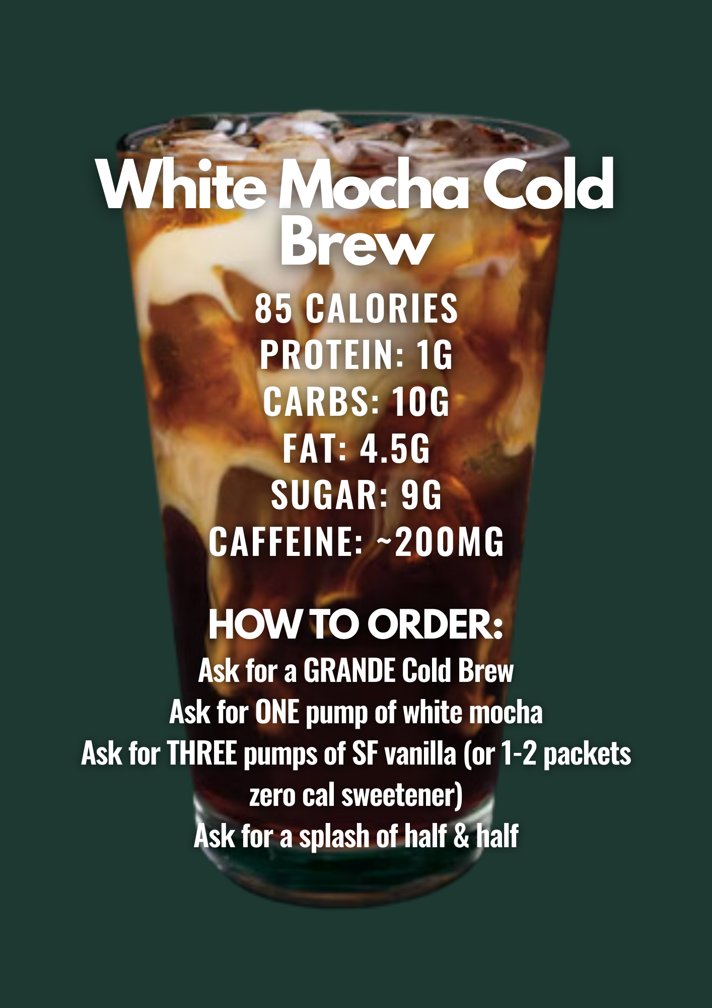 White Mocha Cold Brew