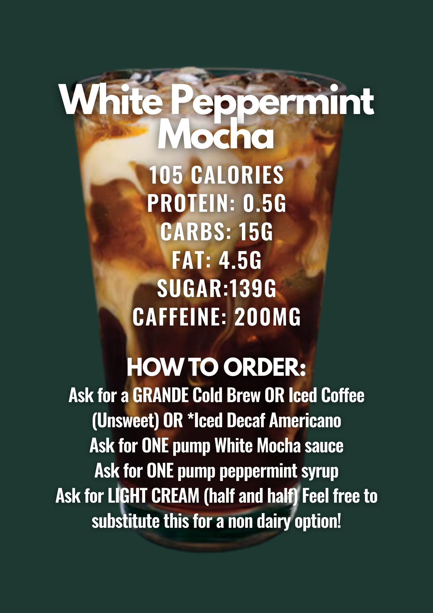 White Peppermint Mocha