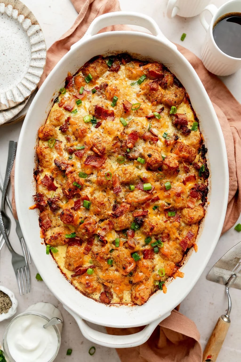 Tater Tot Breakfast Casserole