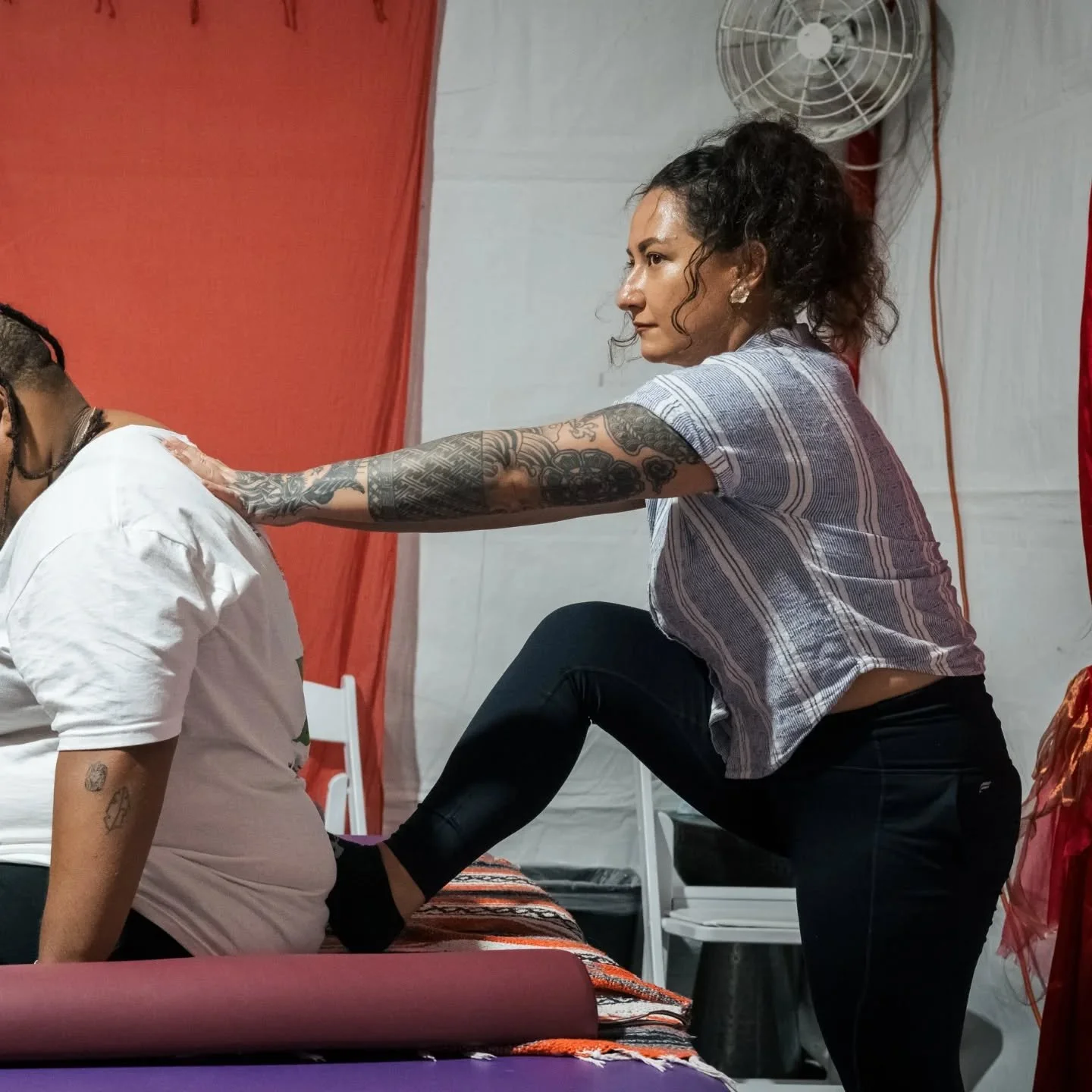 It's been a year since I moved Groundwork Therapy into her cozy home on Harrison Avenue, but I also get to take fun field trips! Thank you @iwes_nola @teaserfestival @qtcarehouse @jazzfest @nolatoangola for helping me share the practice in 2025.