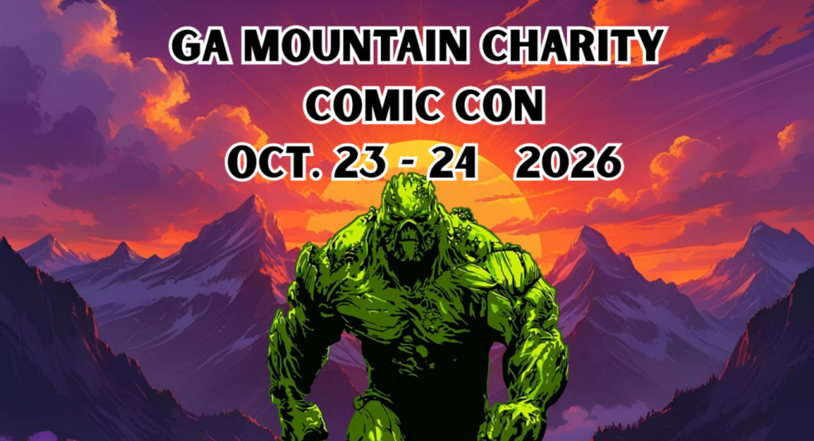 GA Mountain Charity Comic Con 2026