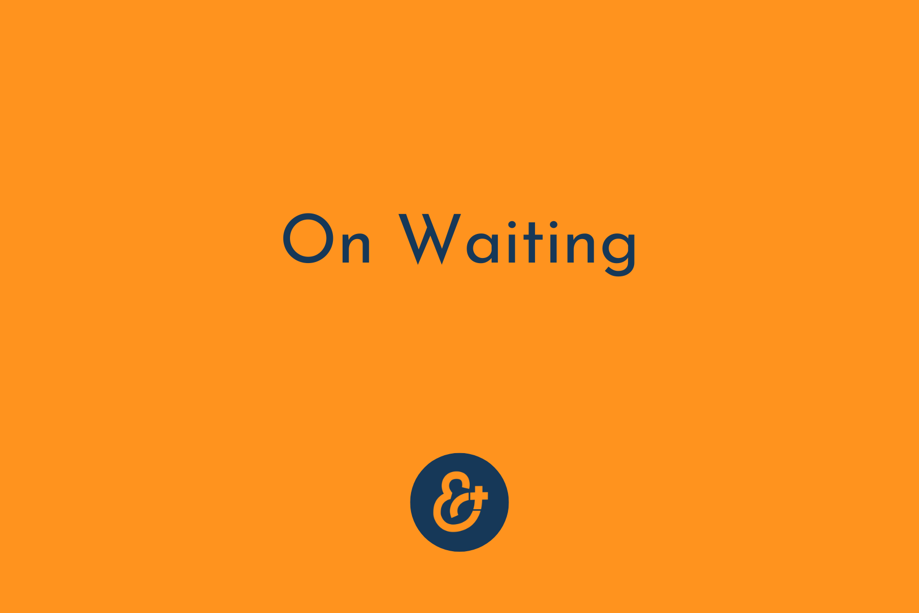 What Jonah Taught Me About Waiting