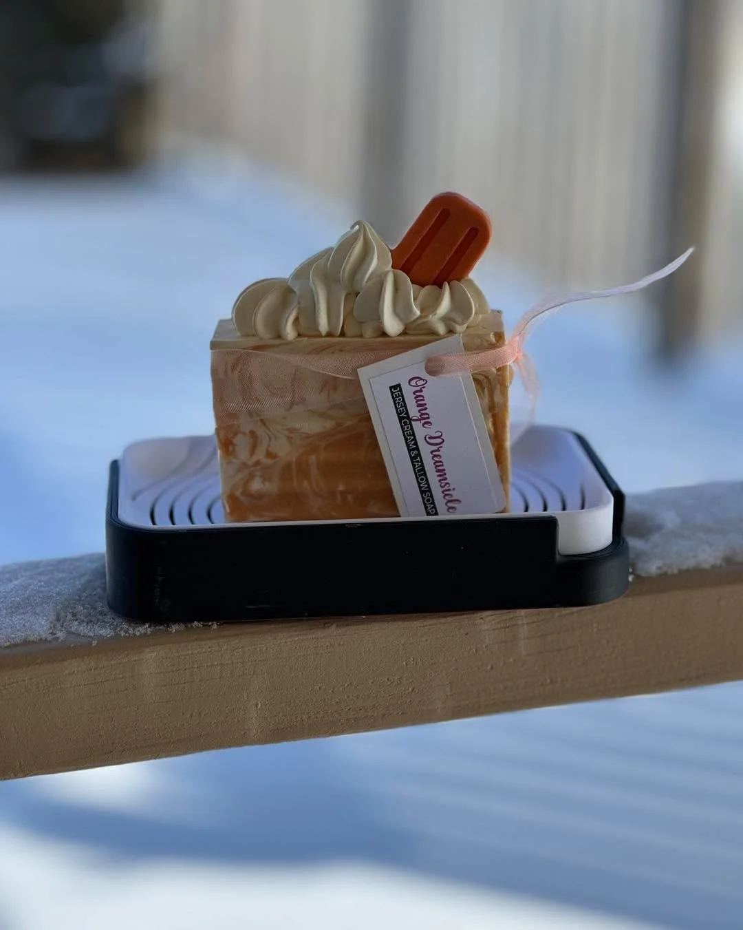 Restock:  Orange Dreamsicle &amp; Crush

Orange Dreamsicle is Jersey Cream &amp; Tallow

Crush is Gentle Oil and scented Pear Tart

DM or www.lushlather.net

🧼&hearts;️