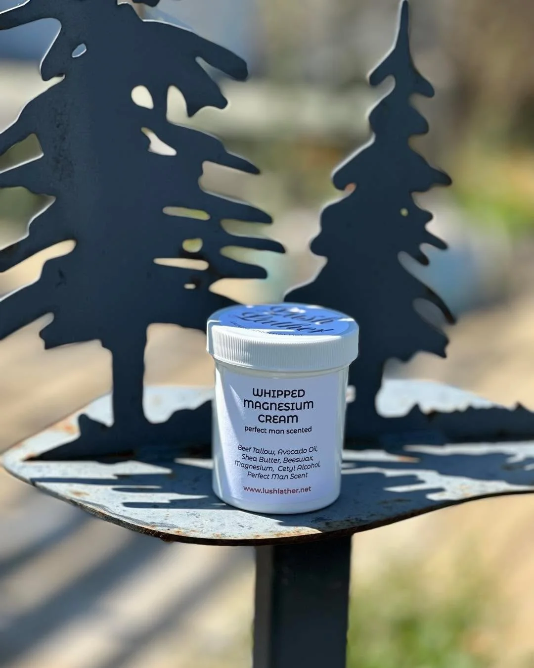 New in the Shop:

Our favorite Tallow &amp; Magnesium lotion now scented in Perfect Man (Fresh, daring notes of Japanese grapefruit, bergamot, and lemon; natural patchouli, cedar, vetiver, labdanum, and frankincense. )

DM or www.lushlather.net