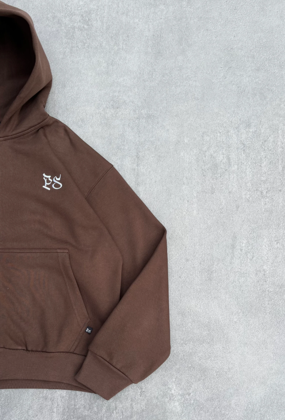 brown zip-hoodie