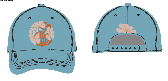 Flower Child Cotton Cap
