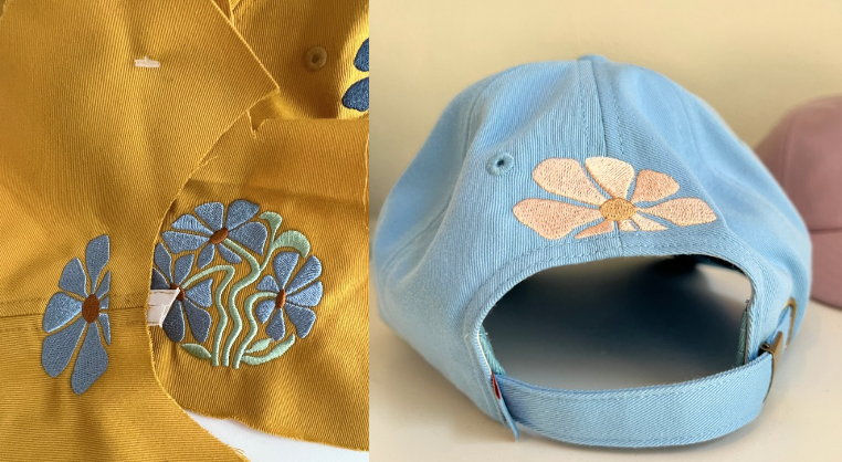 Flower Child Cotton Cap