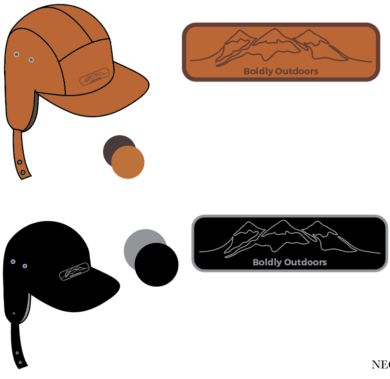 Kids' Trapper Cap With Patch
