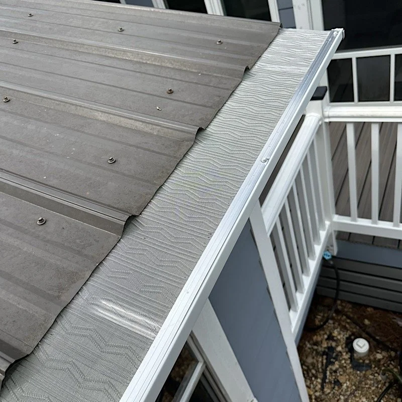 Micro-mesh gutter guards installed in Summerville SC