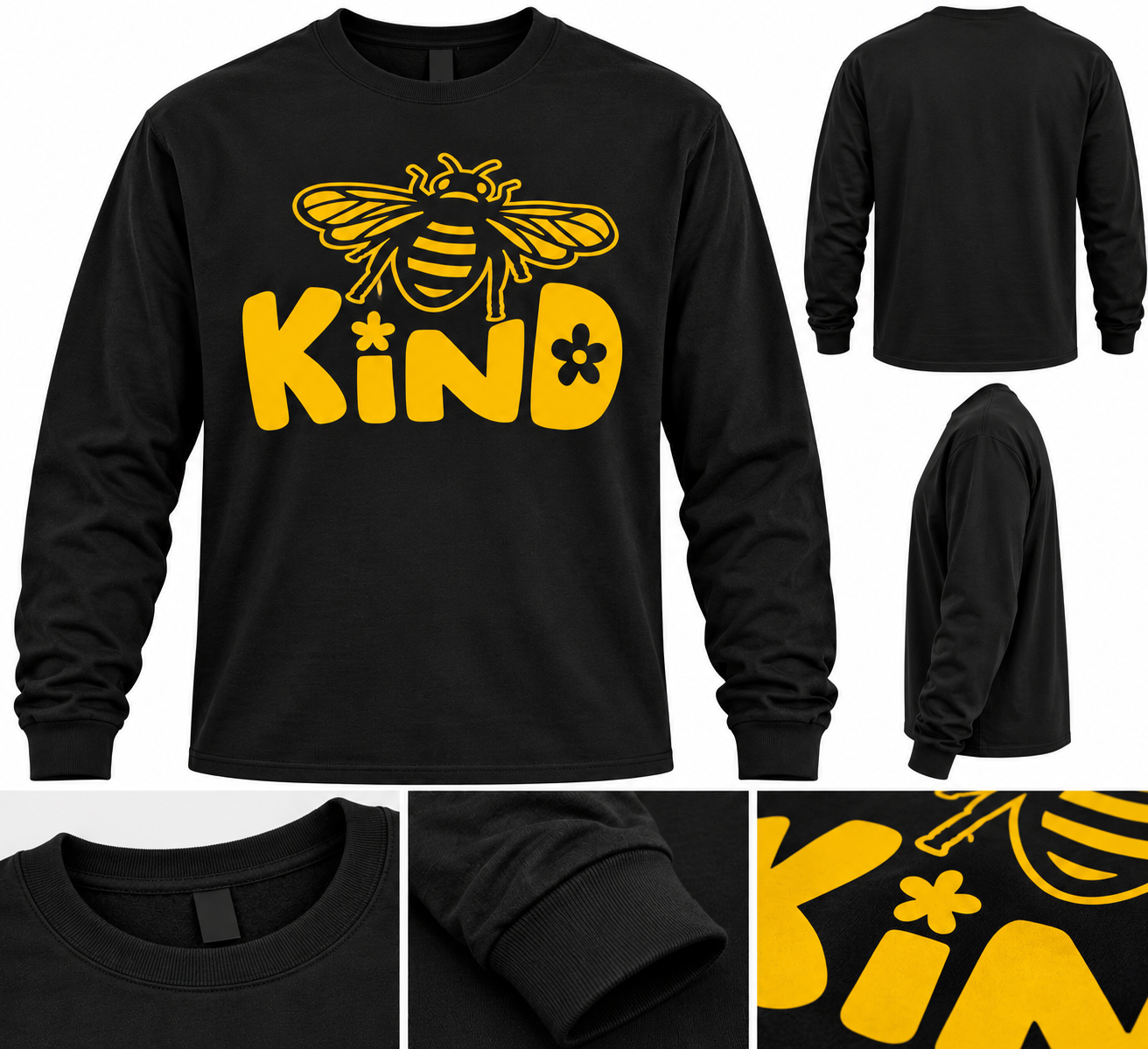 Bee Kind - Long Sleeve T-Shirt - Pre-Sale