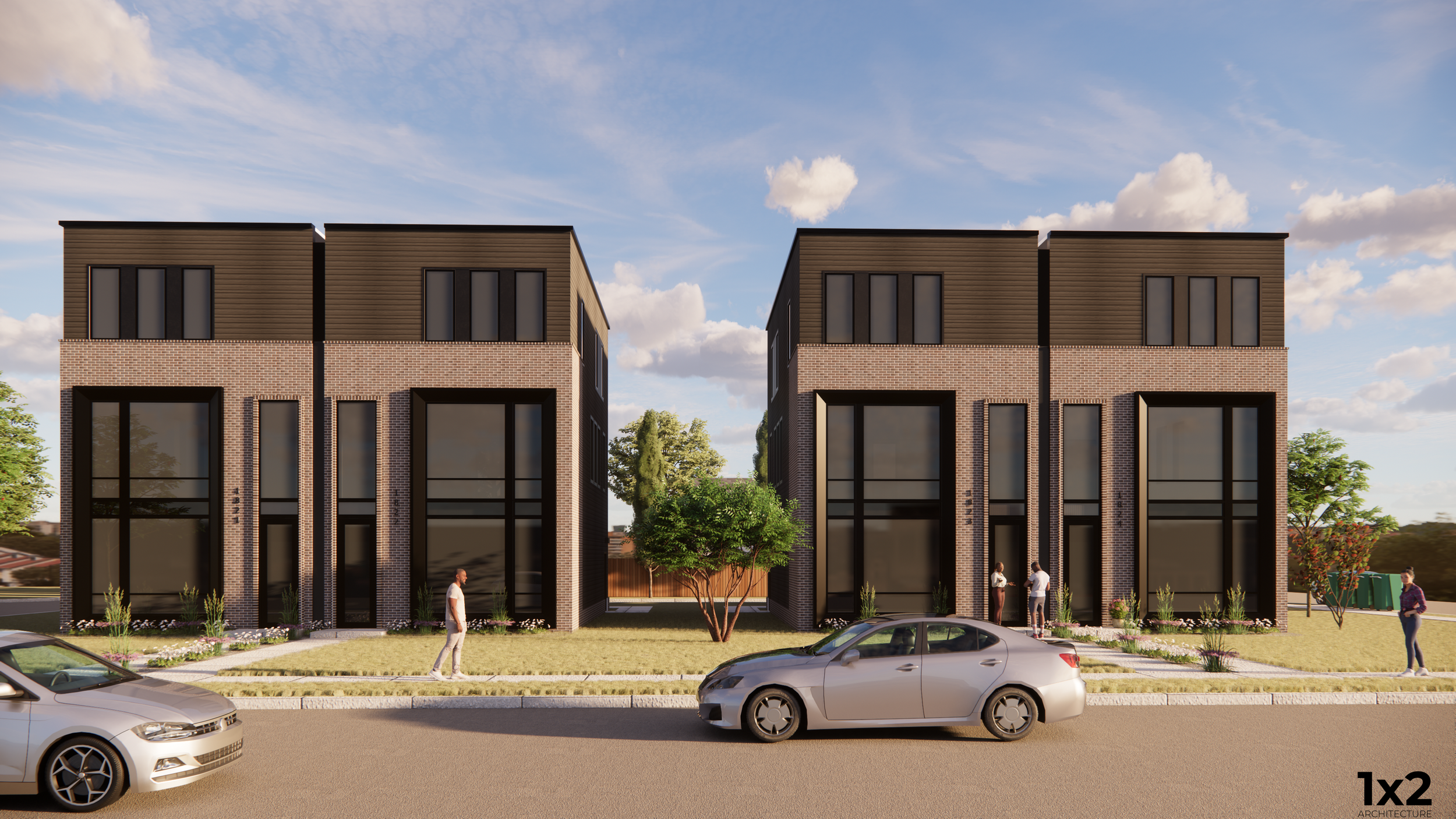 1x2 Architecture _ Florence and Lake Townhomes Primary.png