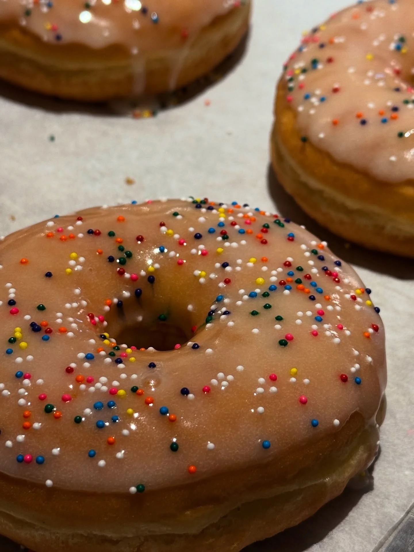 Monday morning sprinkles. #bakeshop