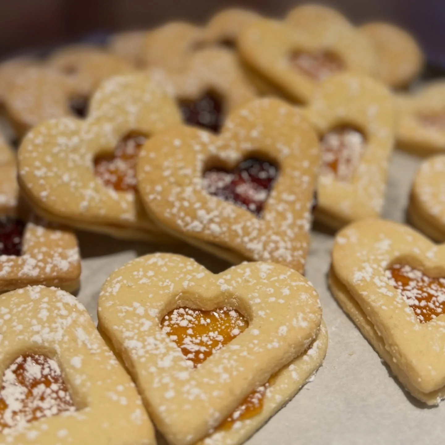 Treat yourself as well as your valentine. 
Order by phone or come in. Who knows what you might find! #sweettreats #holidaybaking