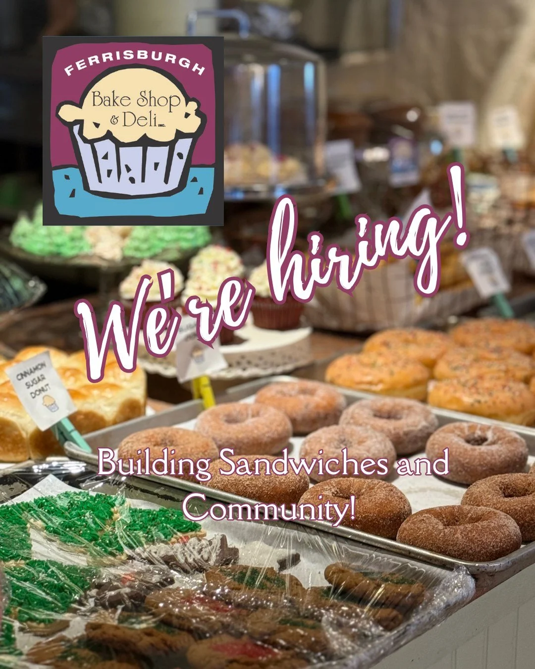 We&rsquo;re looking for someone to join our deli/bakery family.
Great customers, fresh-made favorites, and a team that works hard and laughs harder. Stop in or apply online. Morning people who love making people's day start off right with fresh coffe