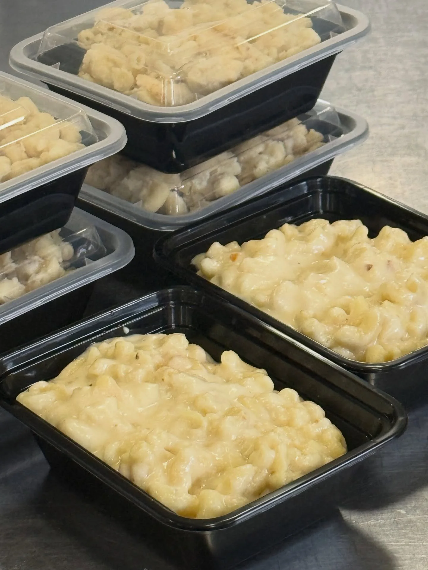 Hot Mac n&rsquo; Cheese.
Plus more in the case. 

Everyone ready for Maple Open House this weekend? We will be at @palmersugarhouse this weekend flipping pancakes and serving pulled pork and macaroni and cheese.