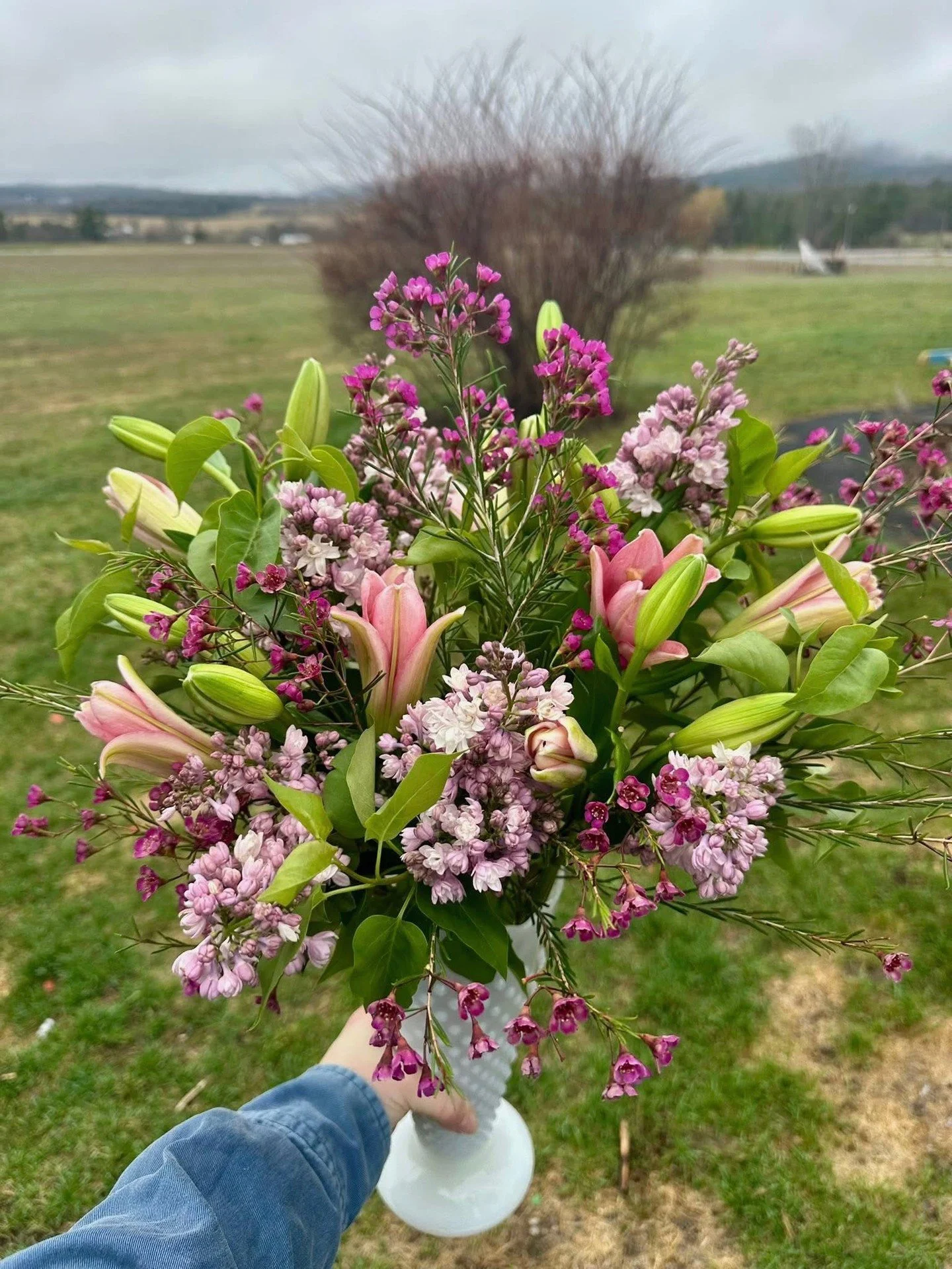 Nothing says love like fresh flowers. Order a special bouquet from Lilly.n.Lilacs (our favorite extra small business) and pick up at the bake shop. We will also have bouquets for last minute pick ups. We've got you covered! You can call Lilly at 518-