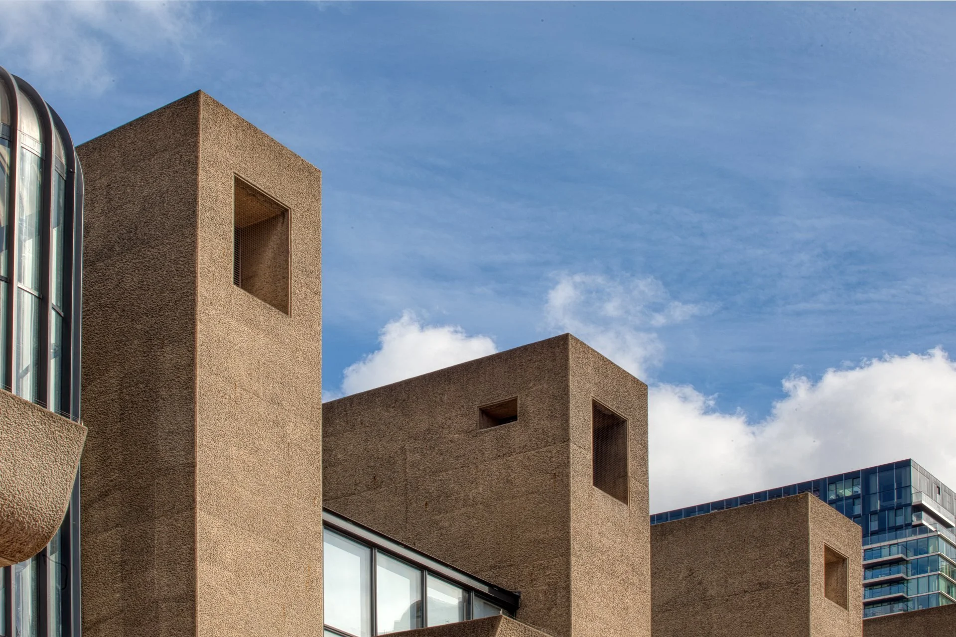 Barbican Centre exterior brutalist detail architecture photographer London hackney