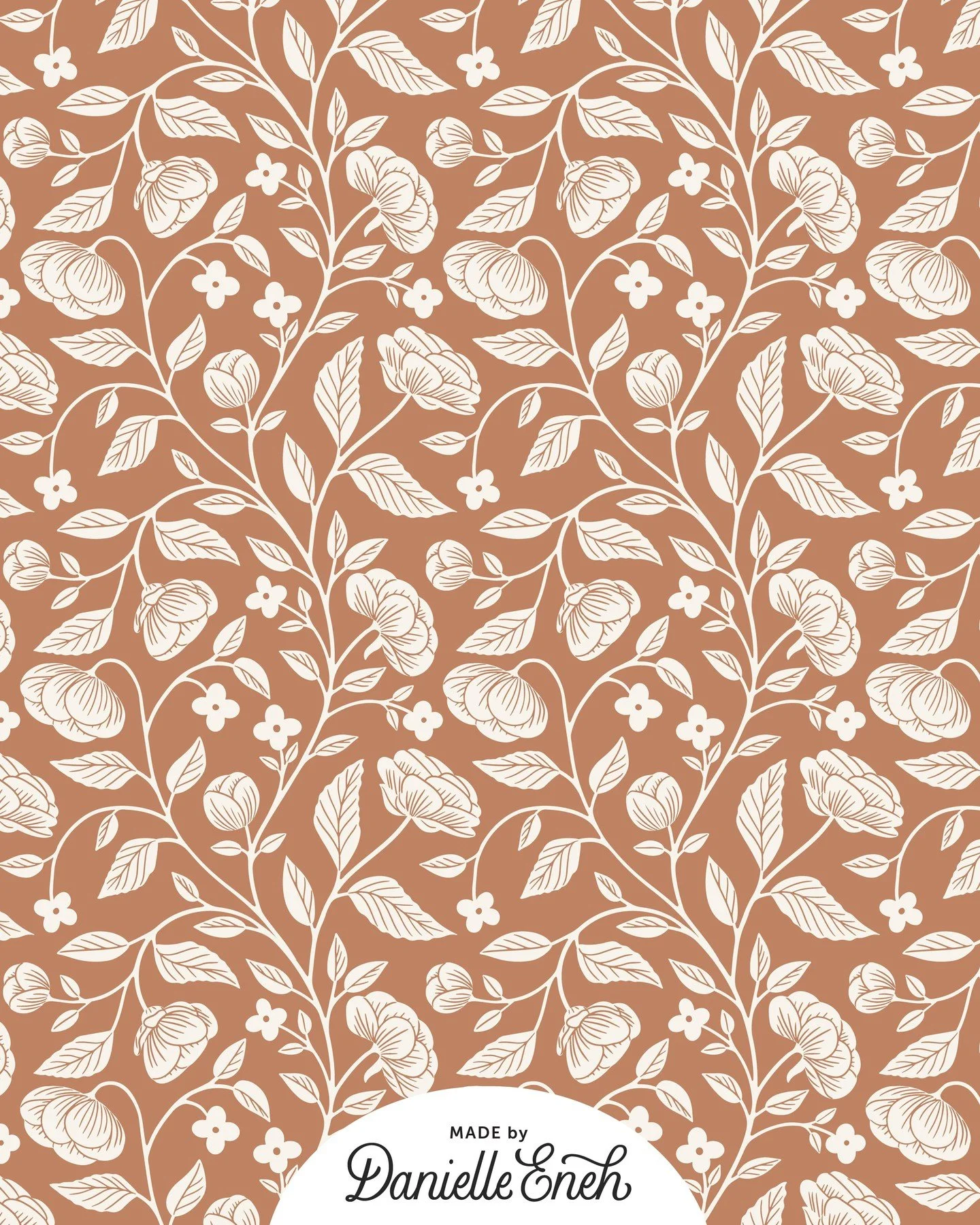 I would love to see this on a wall in my house. I love the warm cozy feel of this rich earthy brown.

.

.

.

#spoonflower #spoonflowerartist #surfacepatterndesign #surfacepatterndesigner #surfacepattercommunity #artlicensing #printandpattern #licen