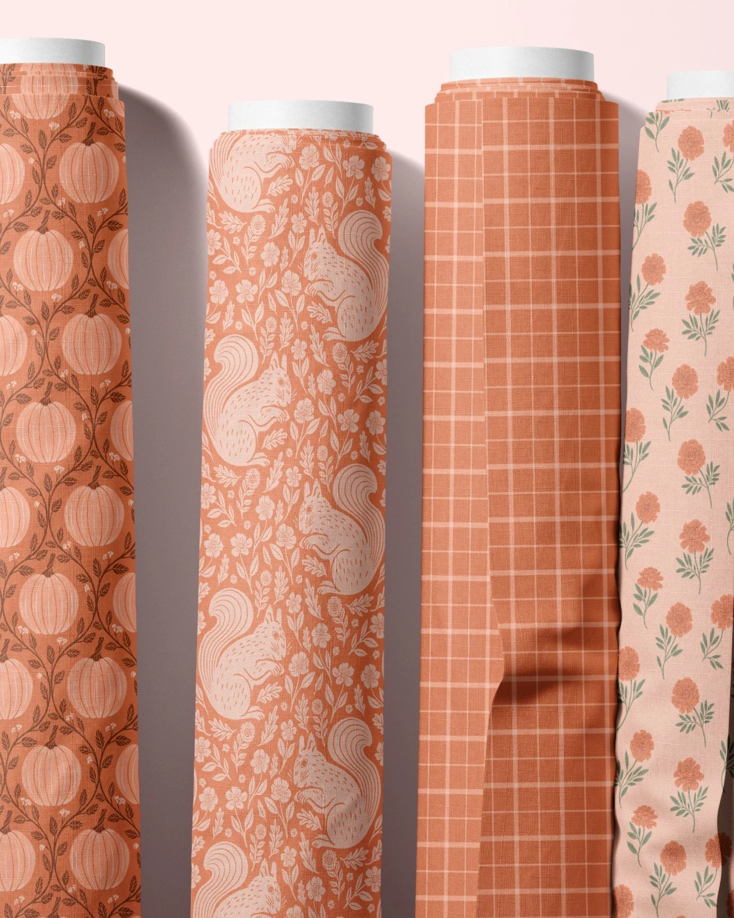 Here's a second color palette of my newest fall themed pattern collection, Autumn Joy. These would make some cute fall throw pillows 😊 .

.

.

.

#spoonflower #spoonflowerartist #surfacepatterndesign #surfacepatterndesigner #surfacepattercommunity 