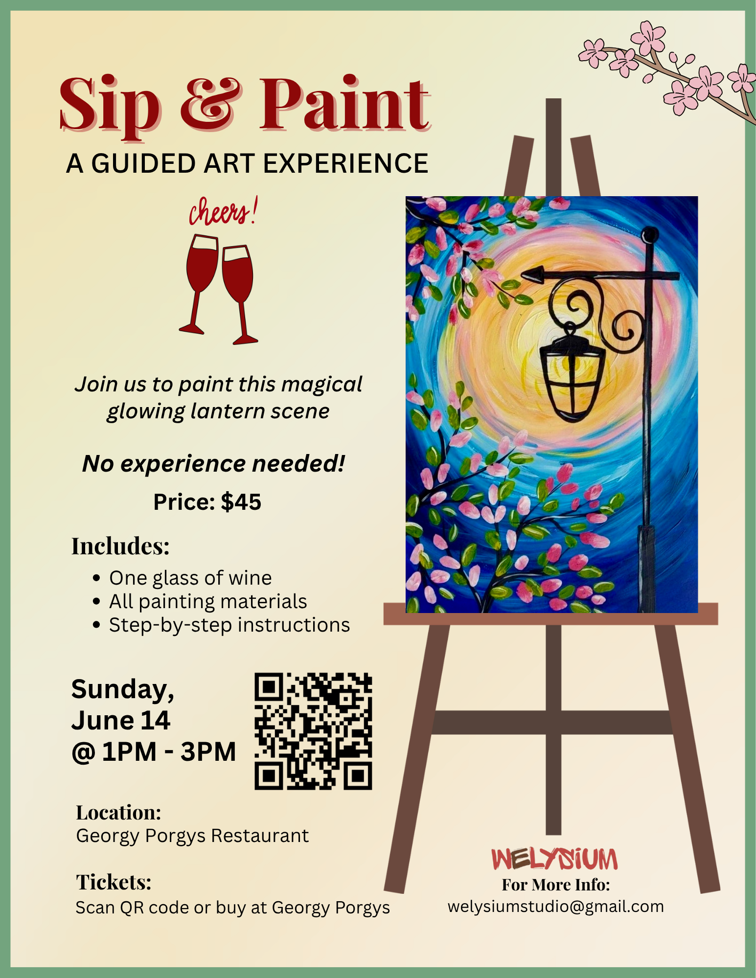 Sip & Paint (June 14, 2026)