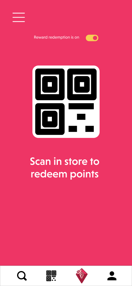 QR Code for Rewards