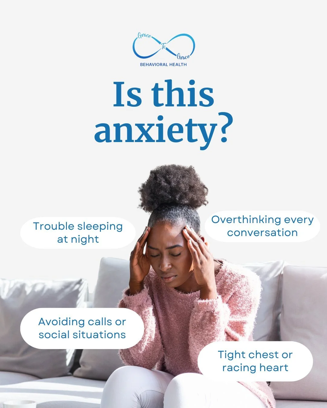 Anxiety doesn&rsquo;t always look like what we see in movies.

Sometimes it&rsquo;s silent. 
Sometimes it&rsquo;s exhausting. 
Sometimes it&rsquo;s invisible to everyone but you.

Therapy can help you understand your triggers, regulate your nervous s