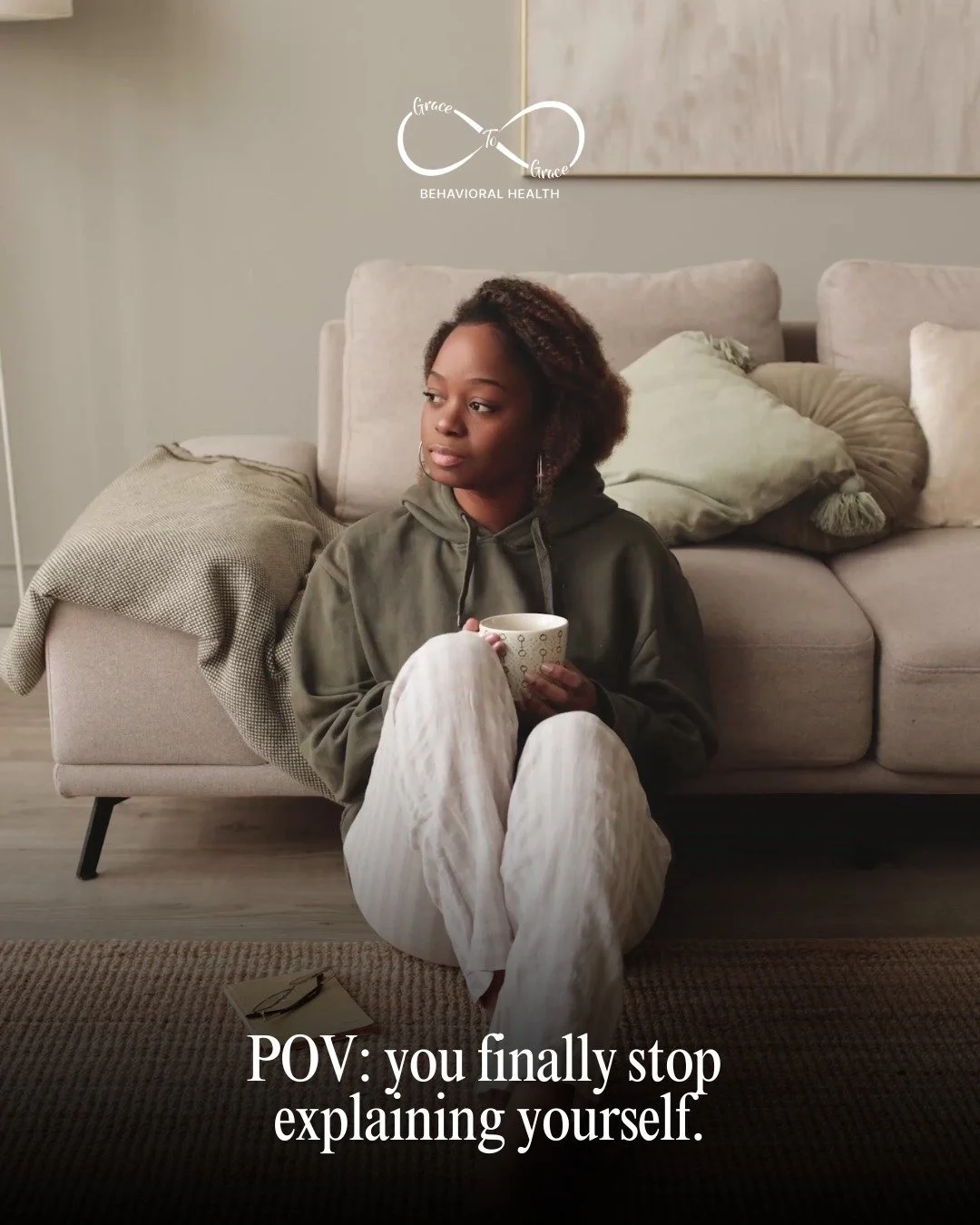 You stop trying to make everyone understand your choices.

You stop seeking approval for the boundaries you set.

You stop defending the person you are becoming.

And you realize that peace does not always come from being understood. Sometimes, it co