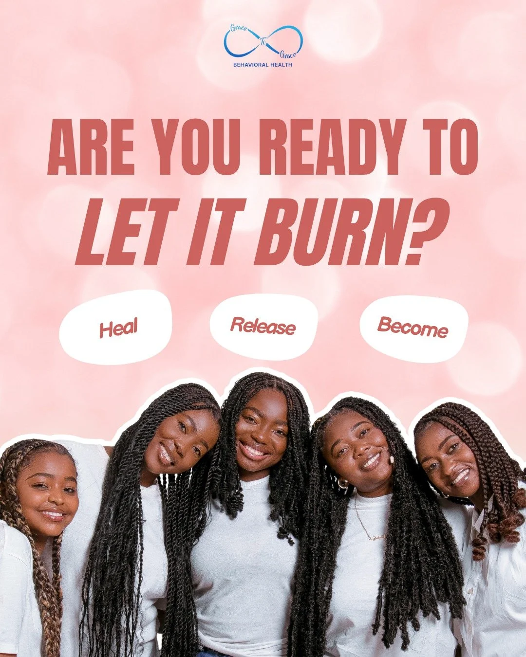 ONLY A FEW SEATS LEFT

You&rsquo;ve been thinking about it.
You&rsquo;ve been waiting for the right time.

Maybe this is your sign. 

Join us for Let It Burn&trade;&mdash;an experience created to help you release what no longer serves you, reconnect 