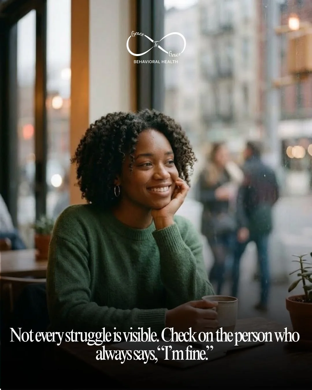 Sometimes, &ldquo;I&rsquo;m fine&rdquo; doesn&rsquo;t tell the whole story. 

Take a moment to check in, listen without judgment, and remind someone that they don&rsquo;t have to face their struggles alone. 

A simple &ldquo;How are you, really?&rdqu