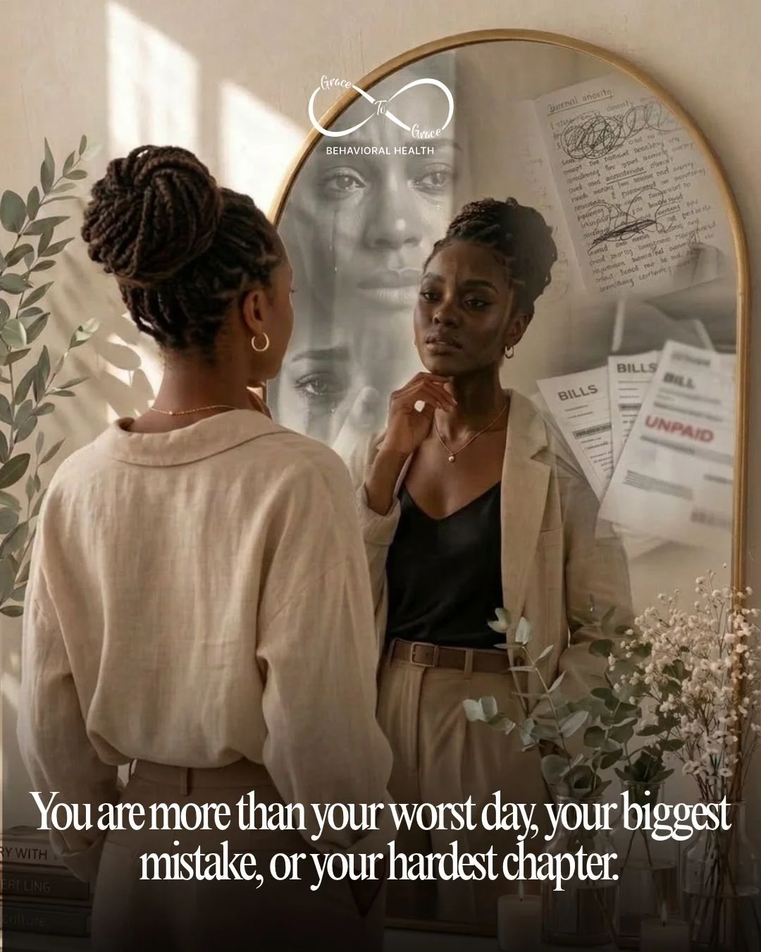 Your hardest moments don&rsquo;t erase your worth, and your mistakes don&rsquo;t define who you are. 

Even when life feels overwhelming, there is still room for healing, growth, and brighter days ahead. 

Be gentle with yourself, you are worthy of t
